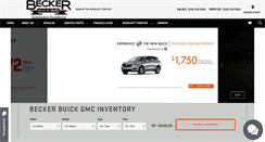 Desktop Screenshot of beckerbuickgmc.com