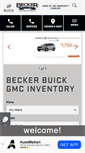 Mobile Screenshot of beckerbuickgmc.com
